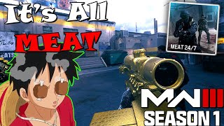 Modern Warfare 3 SEASON 1 but it's only MEAT