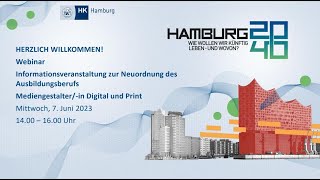 Webinar "Neuordnung des Mediengestalters Digital und Print"