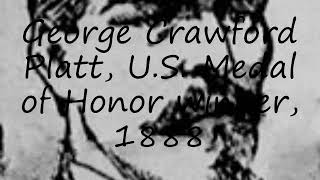 How to pronounce George Crawford Platt, U.S. Medal of Honor winner, 1888 in Dutch?