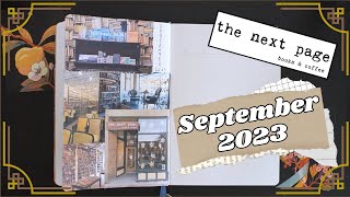 the next page | september 2023 bullet journal set up