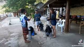 briefing for Scuba Discovery in the marine sanctuary