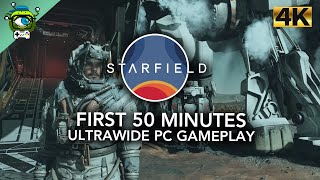 STARFIELD | First 50 Minutes of Ultrawide PC Gameplay @ 60 FPS [3440x1440] - No Commentary