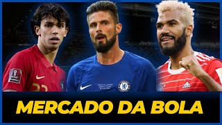 ⚽️ MERCADO DA BOLA 2023 - CONTRATAÇÕES FUTEBOL EUROPEU