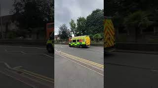 Ambulance emergency response… it was so quiet until it wasn’t #sirens #emergencyvehicle #ambulance