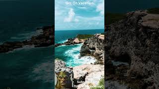 Orc In Guadeloupe #shorts #fantasy #travel