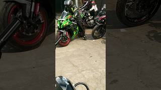 2 public reaction #zx10r sound burnout #z900 #ninja #vlogs #shorts