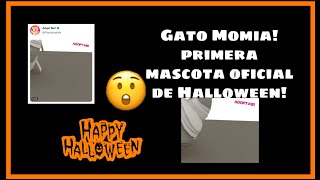 #shorts Gato Momia! 🐈‍⬛ ¡La primera mascota oficial de Halloween!🎃