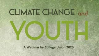 CLIMATE CHANGE AND YOUTH | CR NEELAKANDAN | COLLEGE UNION 2020 | CALICUT MEDICAL COLLEGE