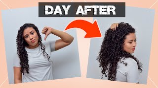 REVITALIZAÇÃO RÁPIDA PARA CACHOS NO DAY AFTER | CACHOS TIPO 3