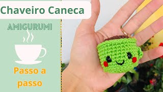 Caneca Amigurumi iniciante - Passo a Passo