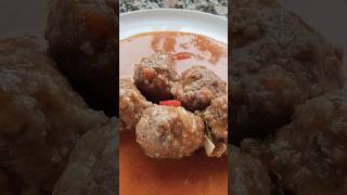 Albóndigas en salsa de tomate!! #receta de albóndigas #albóndigas en salsa