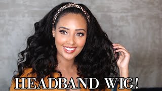 Advice on Friendships | Thinning Edges Hack! | Affordable Kinky Straight Headband Wig ft. Myfirstwig