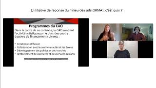 L’Initiative de réponse du milieu des arts : webinaire pour les artistes (avec LSQ)