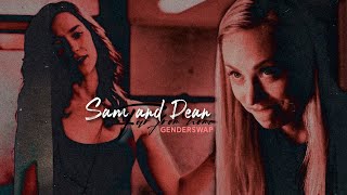 fem sam & dean | far from home [genderswap]