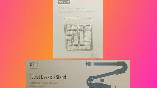 KDD Camera Mount And Jelly Comb Number Pad Unboxing And Review 2021