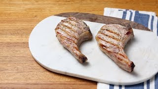 Grilled Bone-In Pork Chops