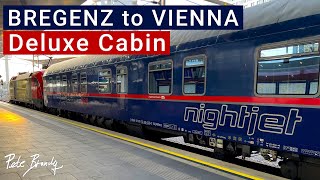 TRIP REPORT | ÖBB Nightjet | Bregenz to Vienna | Deluxe Sleeper cabin | The only domestic Nachtzug