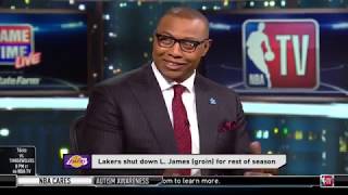 NBA GameTime | Lakers Shut Down LeBron James (Groin) For Rest Of Season