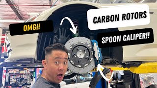 First Ever!! Spoon Sports w/ Carbon Brakes on S2000!!!