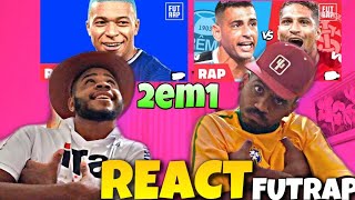 REACT FUTRAP 🎵 | RAP DO MBAPPÉ - RAP DO GRENAL