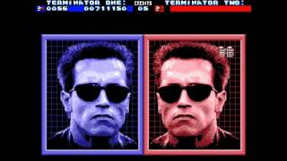 Terminator 2 The Arcade Game Mega Drive Gameplay on Retron5 HD