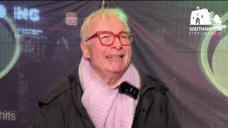 Christopher Biggins shares the Southampton Toy Appeal message, 16.11.23