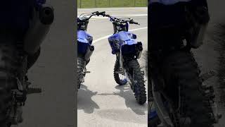 250 Yz Vs. 125 YZ  #mx #yamaha #motocross