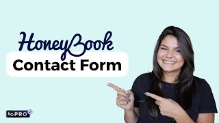 How to Set Up Your HoneyBook Contact Form | + how to embed on your website!