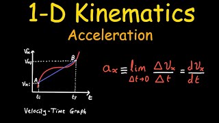 1D Kinematics - Acceleration