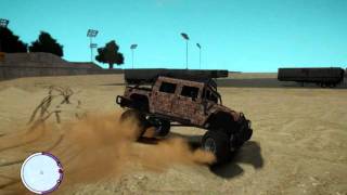 GTA IV EFLC Hummer H1 4x4 Laguna seca