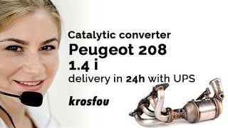 Peugeot 208 1.4i Catalytic Converter #Peugeot #208 #auto #uk