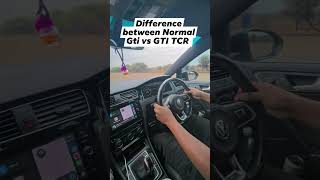 Difference between Golf Gti 7.5 vs Golf Gti 7.5 TCR #cars #golfgti #golfgtitcr #vw #trending #reels