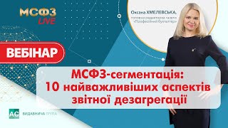 МСФЗ-сегментація: 10 найважливіших аспектів звітної дезагрегації