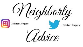 Neighborly Advice Promo