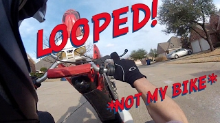 PITBIKE CRASH (x2)  + More Wheelies = FUN DAY