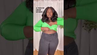 #STYLEHACK BODYSUIT edition HOW TO STYLE / TRANSFORM | PLUSSIZE FASHION SIZE 18 SUPPLECHICTV #SHORTS