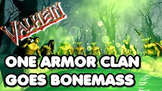 One Armor Only Community Run Kills Bonemass - Valheim