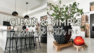 REDECORATING MY HOME AFTER THE HOLIDAYS 2023 | Clean & Simple home decor ideas 2023