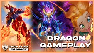 Dragons (Shyvana, Zoe, Asol) Gameplay - Legends of Runeterra