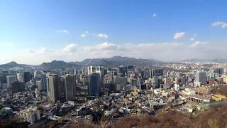 [ Сеульская Намсан]
 N Seoul Tower and Namsan tower on Namsan in Seoul( Башня Намсан)