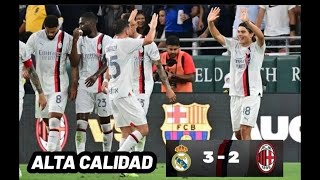 REAL MADRID - MILAN  3-2  PARTIDO DE PELICULA!!