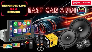 Recorded Live Q&A Session: Car Customization Insights with East Car Audio | Oct 3th Part 1