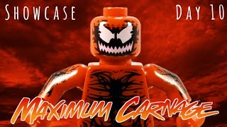 How to Build Carrion from Maximum Carnage as a LEGO Minifigure