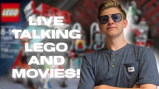 Live Talking LEGO and Movies! (While Building a LEGO Movie Set!)