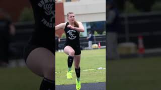 college sports highlights Humboldt college women's high jump