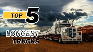 The Longest Trucks in the World: Record-Breaking Roadtrains.