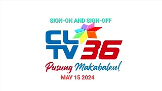 CLTV 36 Sign-On and Sign-Off - 5-15-2024