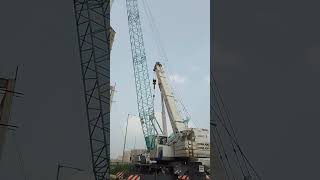 Erection through Crane