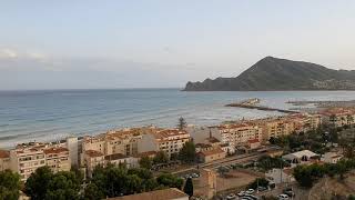 Altea. Primera vista del mar desde arriba