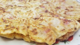 Лепешка с помидорами/Flatbread with tomatoes